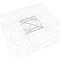 Ekena Millwork Small Buxton Decorative Fretwork Wall Panels in Architectural Grade PVC, 11 3/8"W x 11 3/8"H x 3/8"T WALP12X12BUX - alternate 5